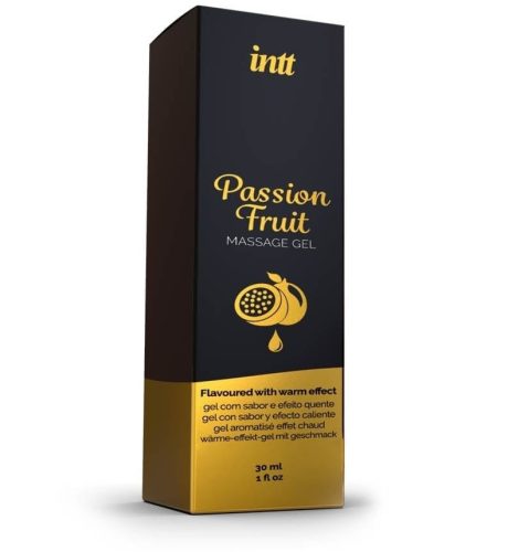 MASSAGE GEL 30ML + BOX - MAracuja ízű Masszázs gél 30 ml