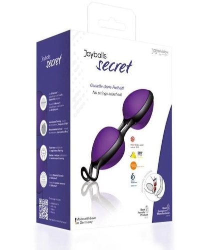 Joyballs Secret Violet Black - Szilikon gésagolyók