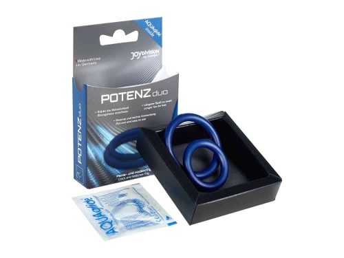 POTENZduo Blue Large - Péniszgyűrű
