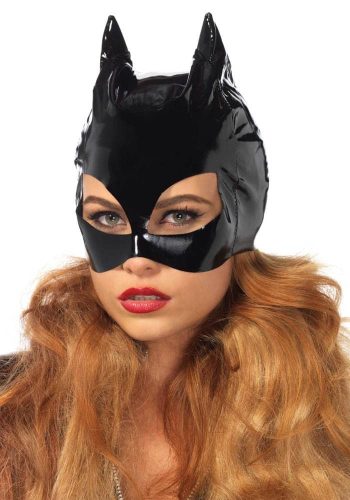 Vinyl Cat Woman Mask - Maszkanő maszk