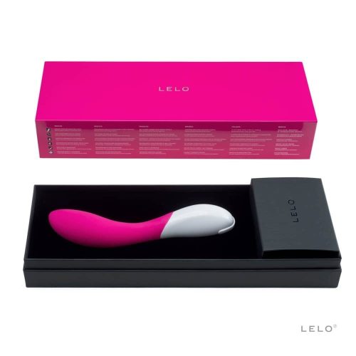 Mona 2 Cerise EU - G-pont vibrátor 20 cm