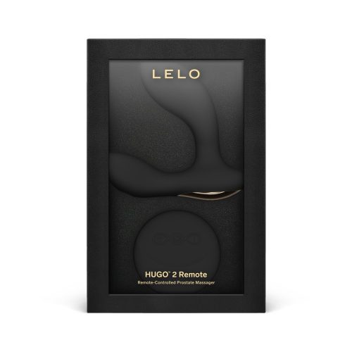 HUGO 2 Remote Black - Prosztata vibrátor