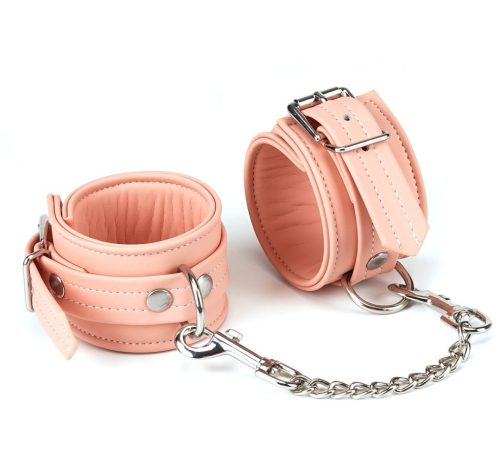 Pink Organosilicon Wrist Cuffs - Csukló bilincs