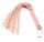 Pink Organosilicon Flogger - Korbács 44 cm
