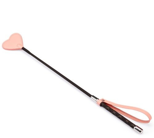Pink Organosilicon Riding Crop - Paskoló 55 cm