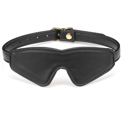 Black Organosilicon Blindfold - Szemmaszk