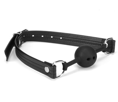Black Bond Ball Gag - SZájpecek