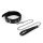 Black Bond Collar with Leash - Nyakörv pórázzal