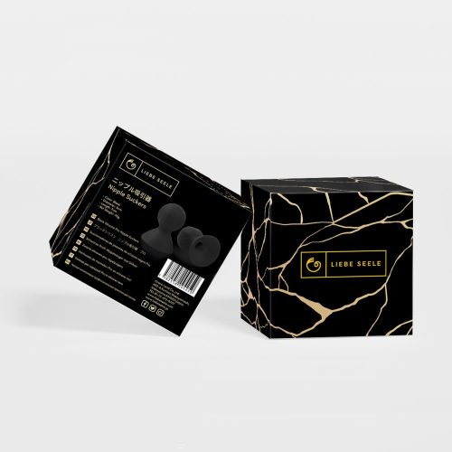 Nipple Suckers Black - Mellbimbó szívó