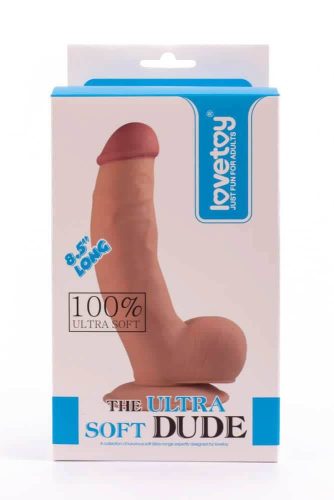 8.5 inch The Ultra Soft Dude #1 - Élethű dildó 18,6 cm