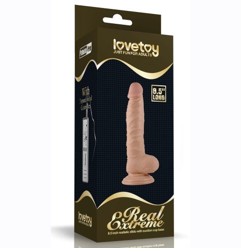 8.5" Real Extreme Dildo 1 - Élethű dildó 21,5 cm
