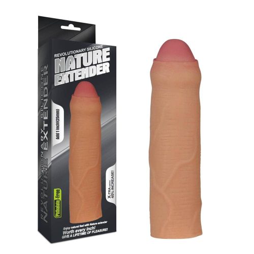 Revolutionary Silicone Nature Extender 2 - Pénisz hosszabbító