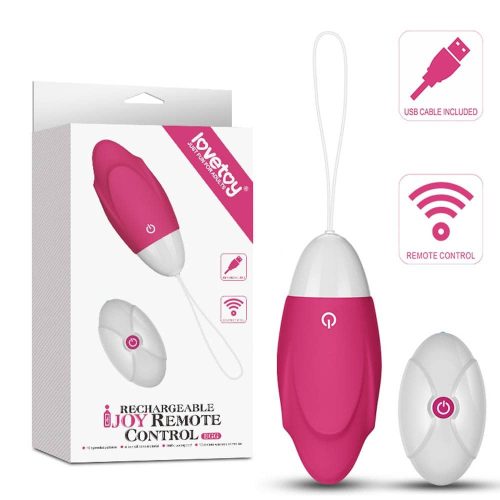 IJOY Wireless Remote Control Rechargeable Egg Pink 1 - Tojásvibrátor