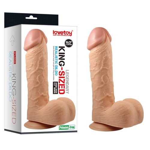 9" Legendary King-Sized Realistic Dildo - Élethű dildó 23 cm