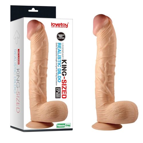 12" Legendary King-sized  Realistic Dildo - Élethű dildó 31 cm