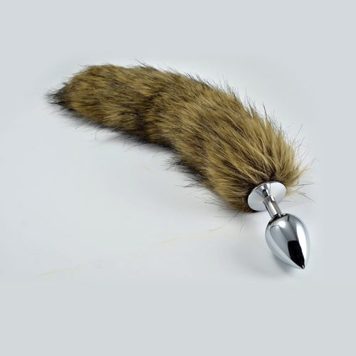 Metal Anal Tail Small 1 - Anál plug 7 cm