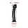 Glass Romance Black 2 - Üveg dildó 16 cm