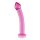 Glass Romance Pink - Üveg dildó 16 cm
