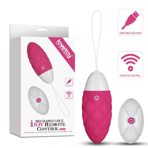IJOY Wireless Remote Control Rechargeable Egg Pink 2 - Távirányítós tojásvibrátor
