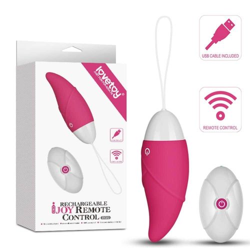 IJOY Wireless Remote Control Rechargeable Egg Pink 3 - Távirányítós tojásvibrátor