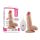 7.5" The Ultra Soft Dude - Vibrating Flesh - Élethű vibrátor 18,5 cm