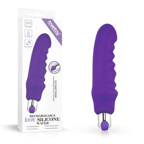 Rechargeable IJOY Silicone Waver Purple - Vibrátor 16,5 cm