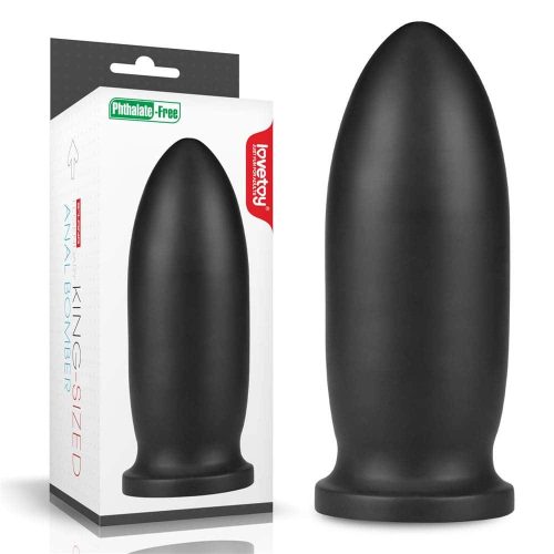 9" King Sized Anal Bomber Black - Anál plug 26,7 cm