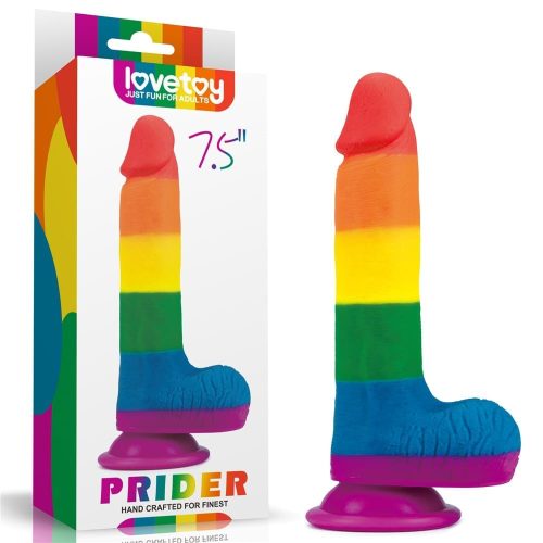 7.5'' Prider Dildo - Élethű dildó 19,5 cm