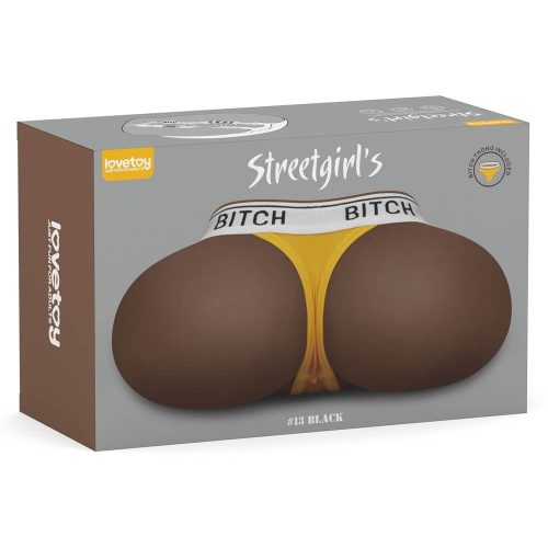 Streetgirl's #13 Black - Élethű vagina és ánusz