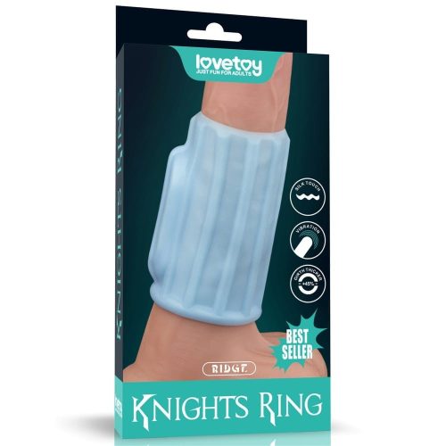 Vibrating Ridge Knights Ring - Péniszgyűrű