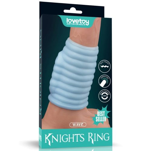 Vibrating Wave Knights Ring - Vibrációs pénisz feltét