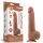 11.5'' King Sized Sliding Skin Dual Layer Dong - Élethű dildó 29 cm
