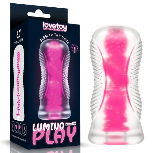 6.0'' Lumino Play Masturbator - Pink Glow - Maszturbátor