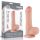 7'' Sliding Skin Dual Layer Dong Flesh - Élethű dildó 18,3 cm