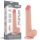 9'' Sliding Skin Dual Layer Dong Flesh - Élethű dildó 22 cm