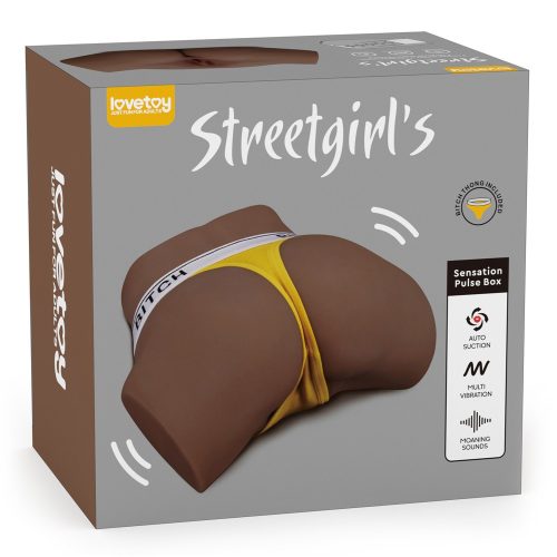 Streetgirl's Sensation Pulse (Brown) III - Élethű vagina és popsi