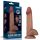 LOVE-TOY 7.5'' Sliding Skin Pro Dual Layer Silicone Dong - Élethű dildó 19,2 cm