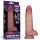 LOVE-TOY 8.5'' Sliding Skin Pro II Dual Layer Silicone Dong - Élethű dildó 21,5 cm