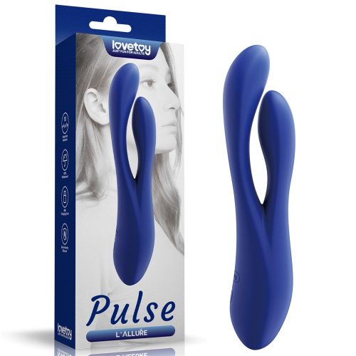 L'Allure Pulse - G-pont vibrátor, klitoriszkaros vibrátor 19,7 cm