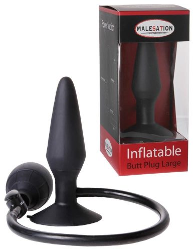 Malesation Inflatable Butt Plug Large - Anál plug 15 cm