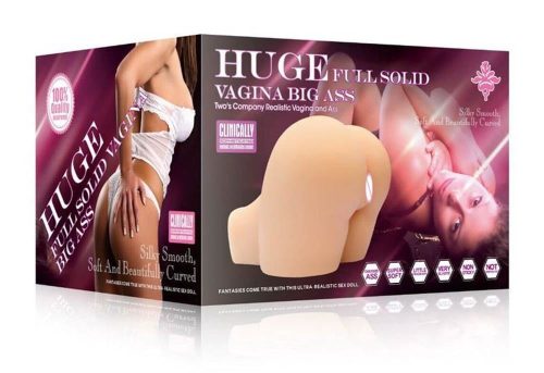 Huge full big ass masturbator - Élethű vagina és ánusz