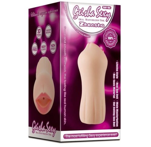 ZhenshaZ Mouth shape pocket pussy - Élethű száj
