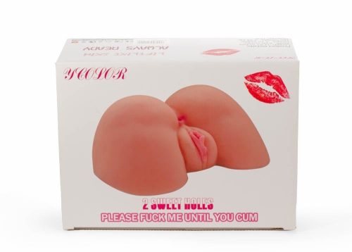 2 Sweet Holes Masturbator II - Élethű vagina és ánusz