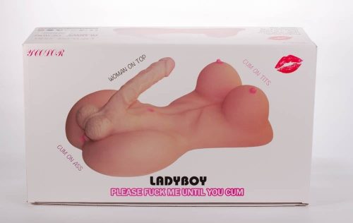 Ladyboy Masturbator - Élethű pénisz és ánusz - 50% AKCIÓ