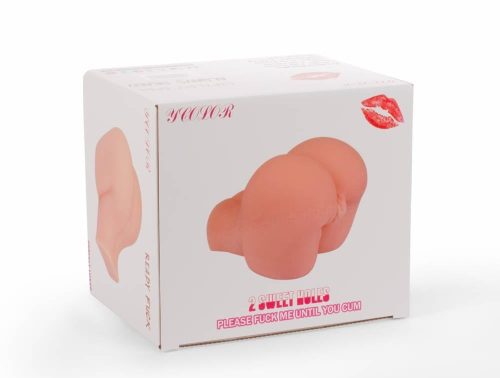 2 Sweet Holes Masturbator V - Élethű vagina és popsi