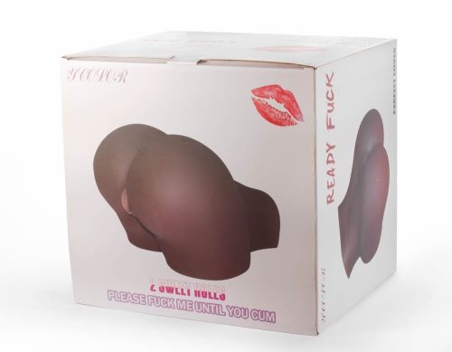 2 Sweet Holes Masturbator Brown - Élethű vagina és ánusz