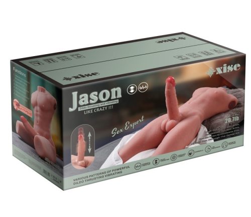 Jason Body Ass Masturbator and Dildo Thrusting - Élethű pénisz és ánusz