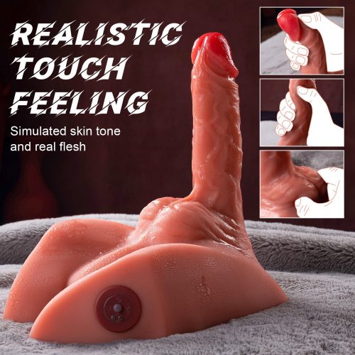 Michael Ass Masturbator and Dildo Thrusting - Élethű pénisz és ánusz