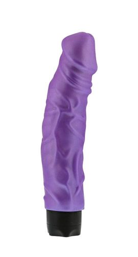 Pearl Shine 9 Vibrator Purple - Élethű vibrátor 22,8 cm