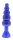 Bendable Butt Rattler Blue - Anál plug 20,3 cm